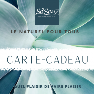 Carte cadeau sosenz. Quel plaisir de faire plaisir !
